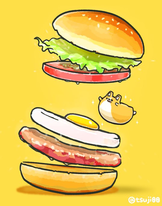 「パン レタス」のTwitter画像/イラスト(新着)｜4ページ目