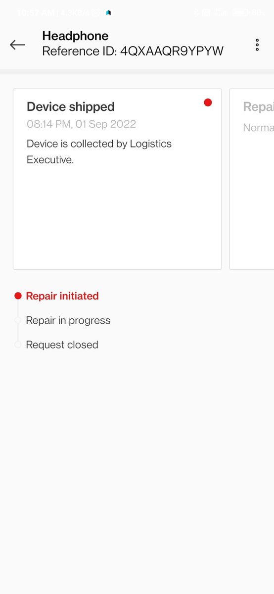 RajatPa66184464's tweet image. I have send my one plus wireless earphone z bass edition for repair but till now there is no update. i called hundred times on helpline no and send many mails. It's been 45 Days.
There is no help from You. 
this is not expected from @OnePlus_IN 
Shame On @OnePlus_IN
#Fraudoneplus