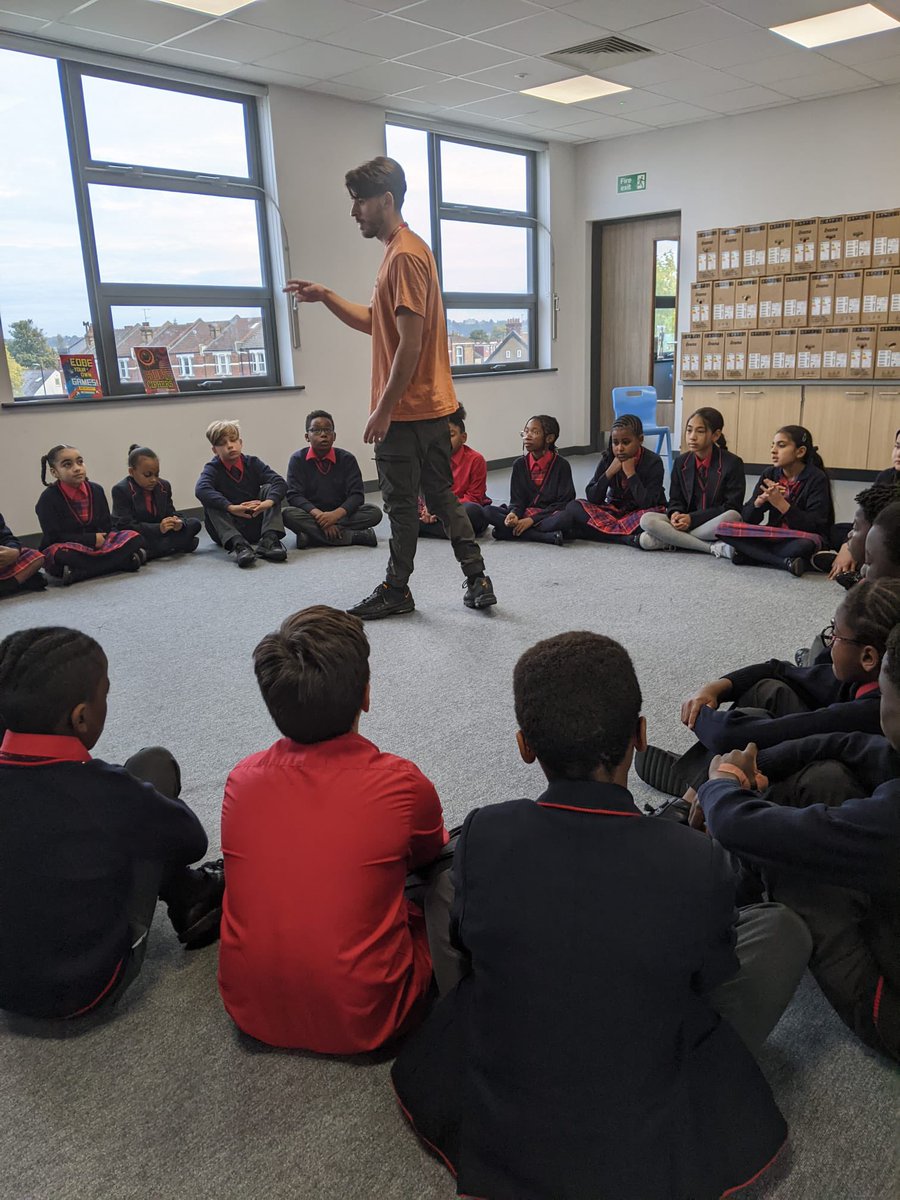This week, children in Years 5 &amp; 6 were introduced to the art of #SpokenWord In the first of four workshops, they began to record their thoughts and explore how to use their voice on issues which matter to them the most. Thank you to <a href="/Write2SpeakUK/">Write2Speak</a> &amp; everyone who made it possible