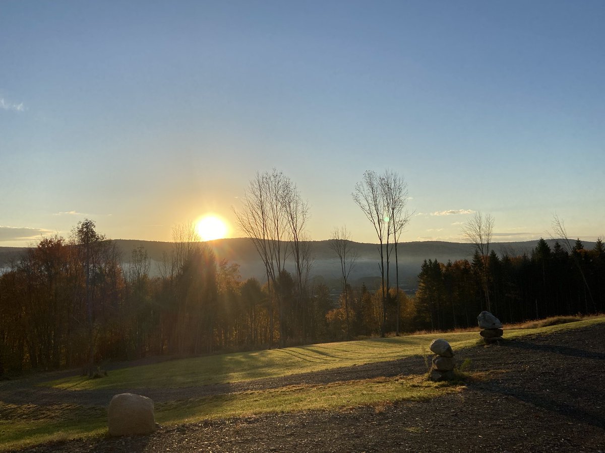 Sunrise from Cooperstown #soblessed