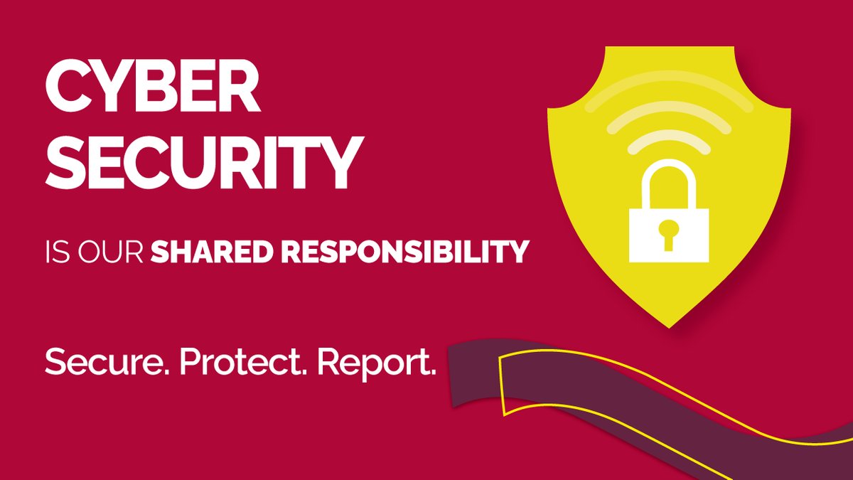 smuhalifax's tweet photo. Did you know that October is Cyber Security Awareness Month? If you suspect your Saint Mary's account has been phished, contact the Helpdesk to let them know at hdesk@smu.ca. #SMUfyi #CyberSecurity https://t.co/BfthYyduSy