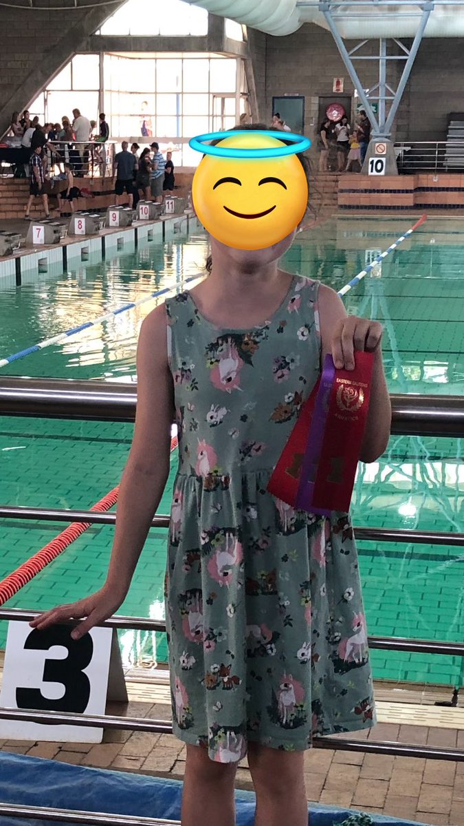 Great day at the #EasternGautengAquatics gala today and a nice haul of ribbons for the oldest. @SQLSwimmer would be proud.