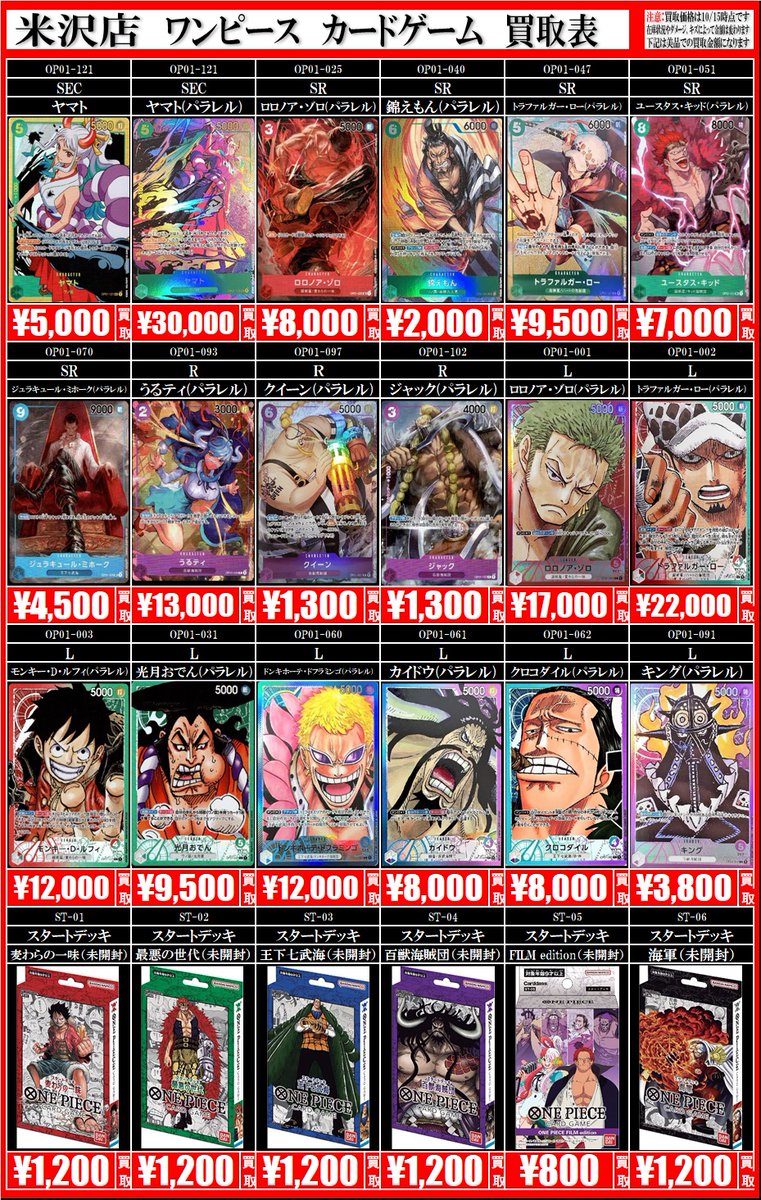 ONE PIECE カードゲーム ロー パラレル トレーディングカード その他 ONE PIECE カードゲーム ロー パラレル トレーディングカード その他