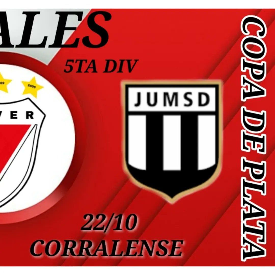 RiverInriville's tweet photo. FUTBOL INFANTIL
TORNEO APERTURA LRFS 

✅ FINALES
🥇 COPA DE Oro
📆 SABADO 15/10
🕓 13:00 HS 
⚽️ CORRALENSE VS RIVER - Cat 2010
🏟ESTADIO NEWBERY (CRUZ ALTA)

🥈COPA DE PLATA
📆 SABADO 22/10
🕒 13:00 HS
⚽️ RIVER VS JUVENTUD - 5TA
🏟 ESTADIO CORRALENSE (CDB)

#JUEGARIVER https://t.co/UBe9eG0rIN