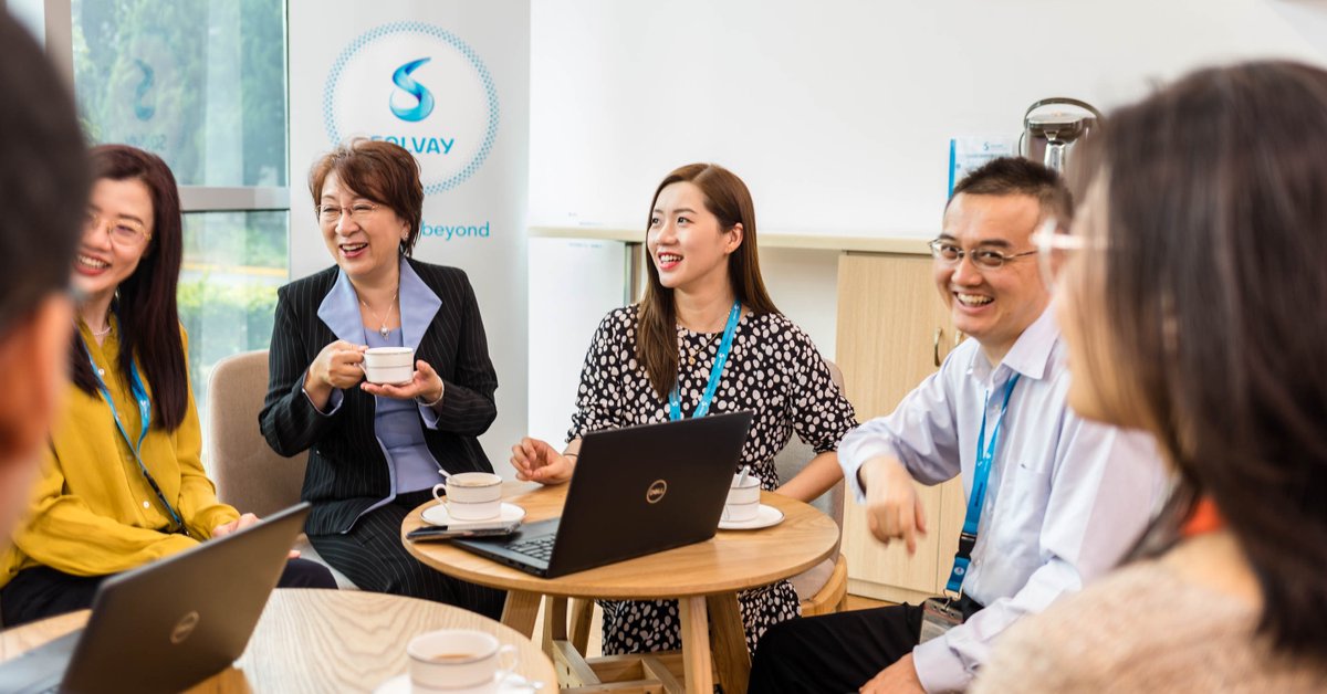 SolvayGroup's tweet photo. Physical and #mentalhealth at work are important topics, especially nowadays, after COVID-19 pandemic.💯
So, how does Solvay support employees' well-being? How do we take care of your health?
Check it out here https://t.co/CPqDcYkTR2
#SolvayLife https://t.co/XNEYP9exqK