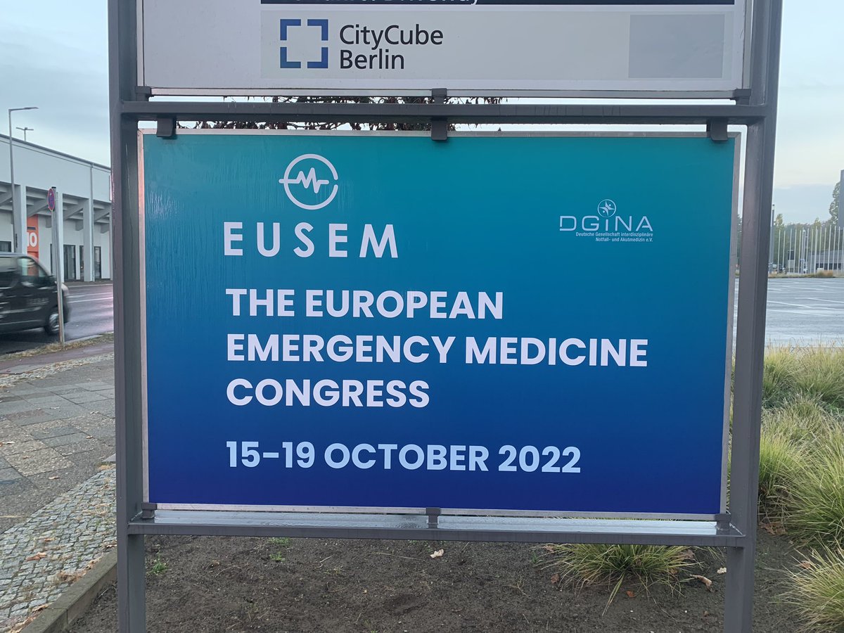 Let it begin. Today PreCourses 👍🏻
#EuSEM22 #Berlin 
@EuropSocEM <a href="/EusemY/">EUSEM YEMD</a>