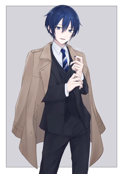 合作用に描いたスーツKAITO 