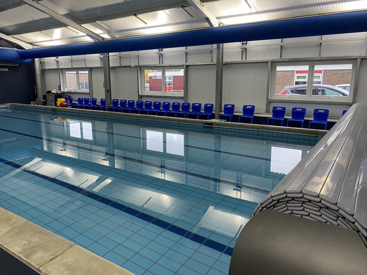 AustinWatsonLtd's tweet photo. Swimming pool job from earlier on this year after the school added some artwork to the walls https://t.co/6zkqpWhtUI