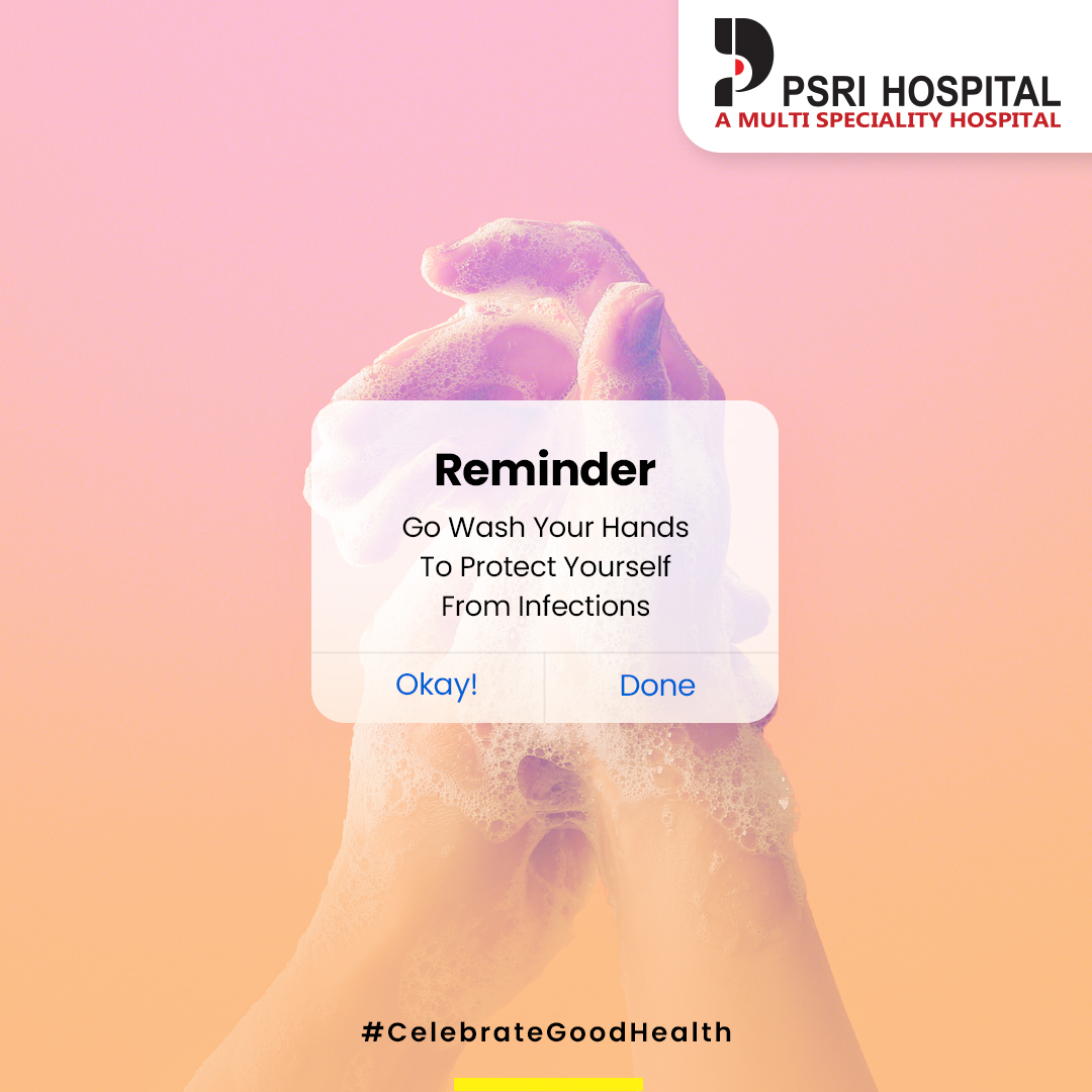 PSRIHospital's tweet photo. Washing hands can help prevent sickness and prevent the spread of germs. Wash your hands thoroughly, and wash your hands often.
#PSRIHospital #Delhi #MultispecialityHospital #GlobalHandWashDay #PreventGerms #HealthyLiving https://t.co/1VYaYysdNw