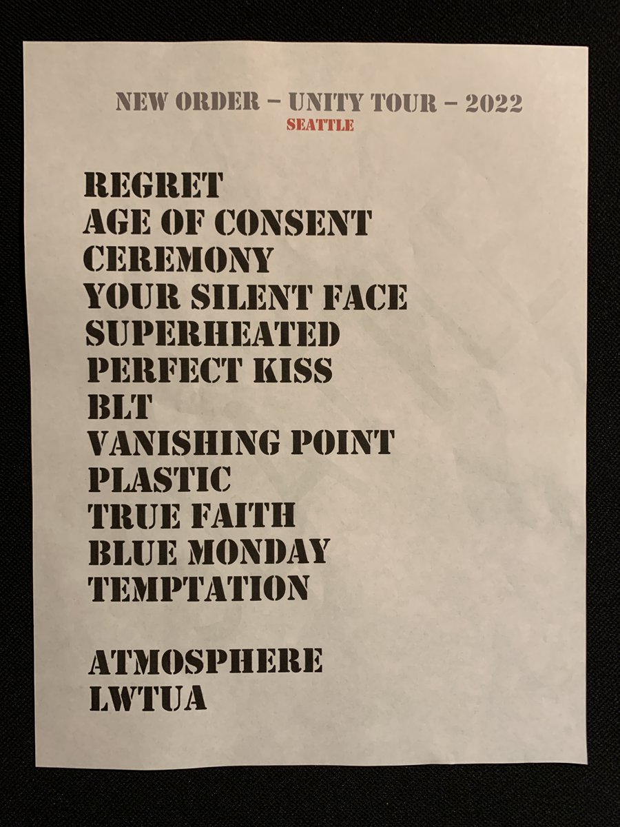 mike_maas's tweet photo. What a stellar night with @neworder on the #UnityTour!
Thank you Bernard @gillian_gilbert @tommychap01 @PhilCmusic  and the whole crew. Really amazing! https://t.co/TWtyUnwaSu
