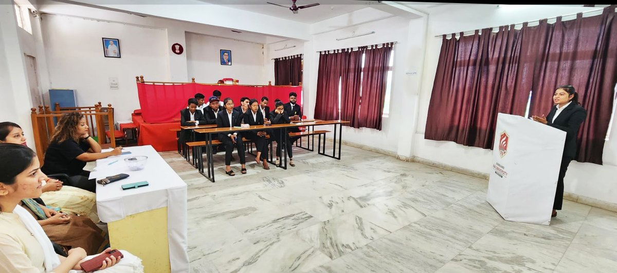 JhRaiUniv's tweet photo. Glimpse of "Extempore competition" held on 15 Oct 2022. Organized by Department of Legal Studies, Jharkhand Rai University, Ranchi.
#ExtemporeCompetition #departmentoflegalstudies #mootcourt #mootcourtatjharkhandraiuniversity #LLB #BALLB #lawcourseinranchi #lawcollegeinjharkhand https://t.co/AmaOJHZW1h