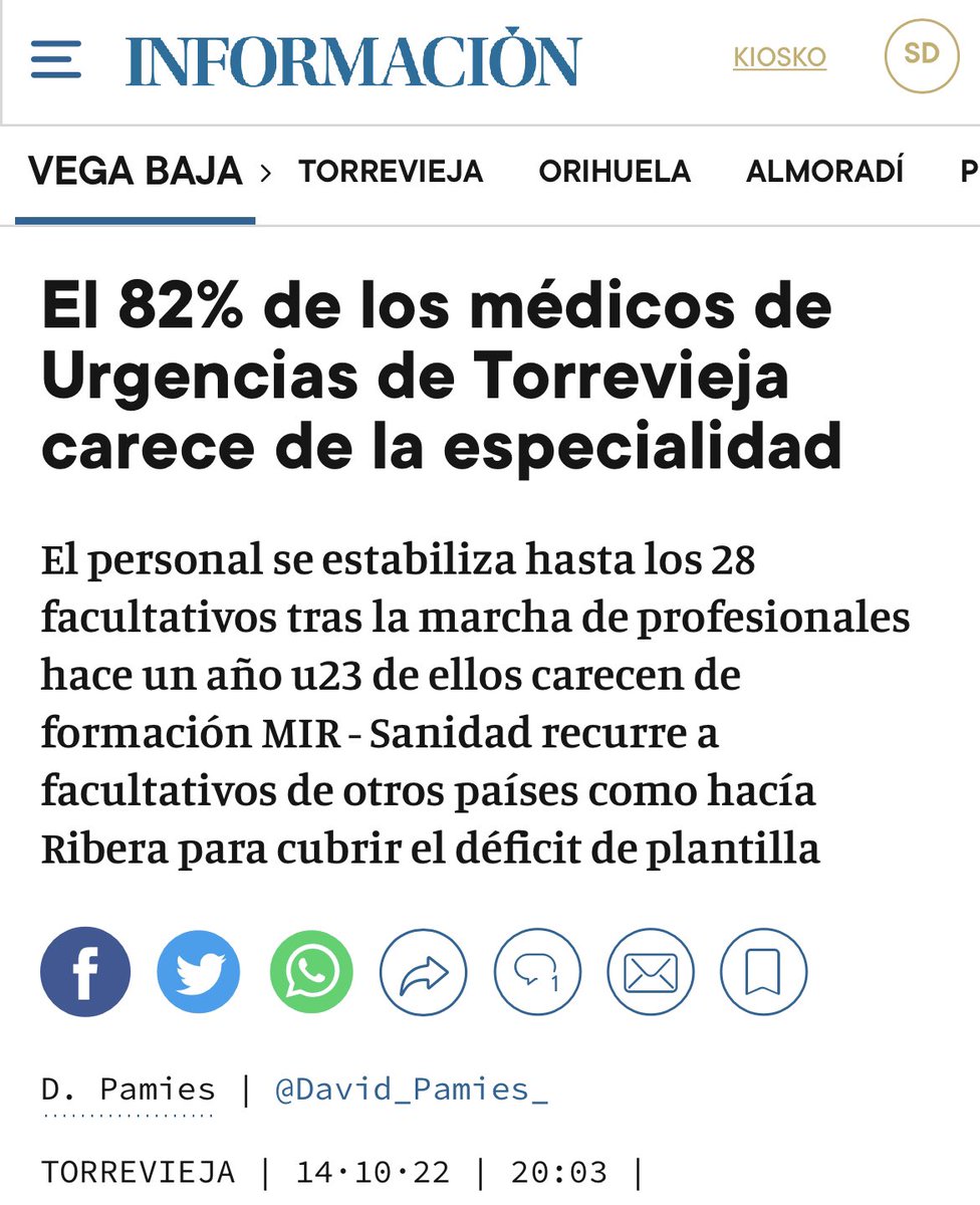 Así completa la Conselleria la plantilla de Urgencias en Torrevieja ¿Todo vale para decir a los ciudadanos que tienes más médicos? @DrMiguelLazaro @vicentematas @EmergSEMES @TomasToranzo1 @jgt_cto @DoctorSITHo @CESM_CV @cesm_sindicatos @SMedicoNavarra @UrgHospitalaria @irioti