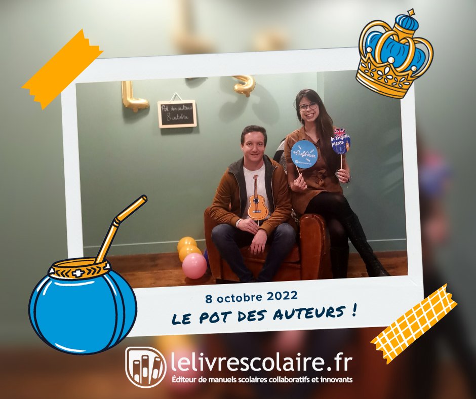 lelivrescolaire's tweet photo. Retour en images sur notre pot des auteurs à #Paris ! C'était un plaisir d'échanger avec vous tout au long de la journée et de passer un bon moment de convivialité  🙌
Merci à vous 💝  
#profpower #profs #lelivrescolaire https://t.co/2HRw2rKONZ