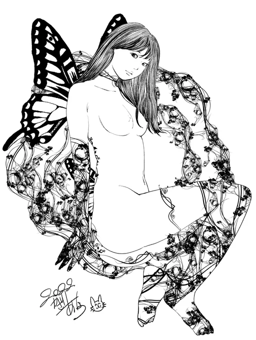 モデルさん絵みて 