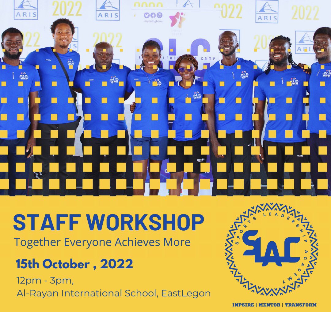 The journey begins today with our coaches and admin teams. #TogetherWeCan #team #bonding #growth