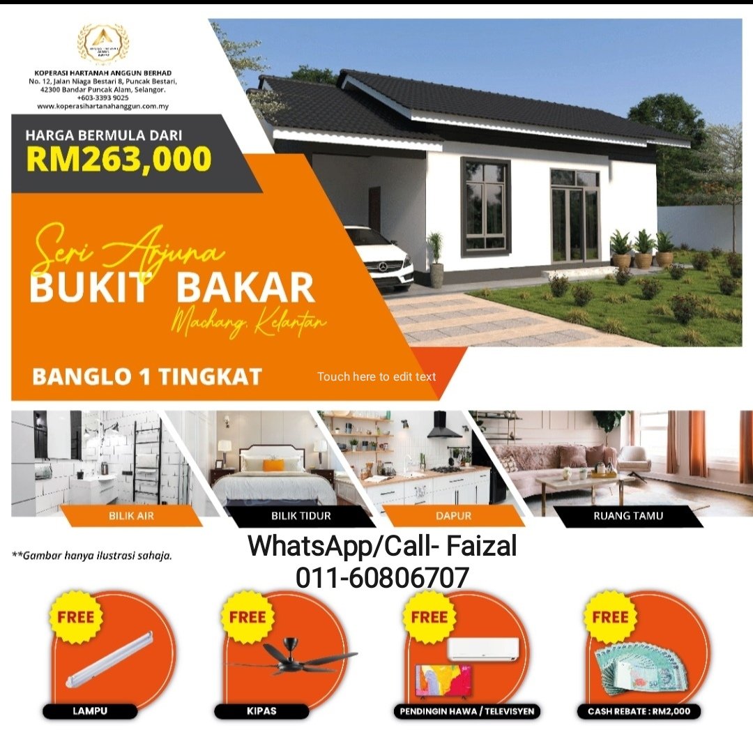 wajatimur08's tweet image. Rumah Mampu Milik.. Harga Bawah 300k
wasap.my/601160806707