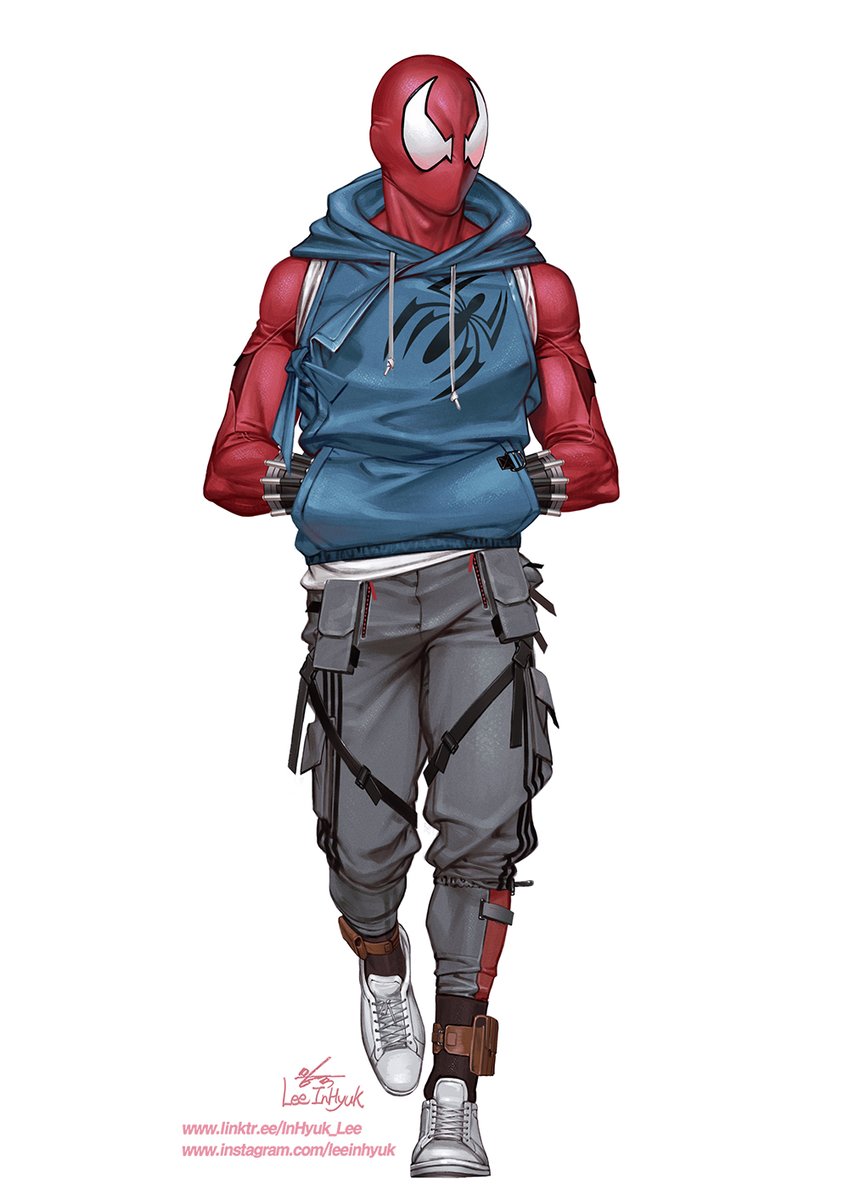 inhyuklee's tweet photo. Ben Reilly (Scarlet Spider) https://t.co/7AsZDU6EgZ