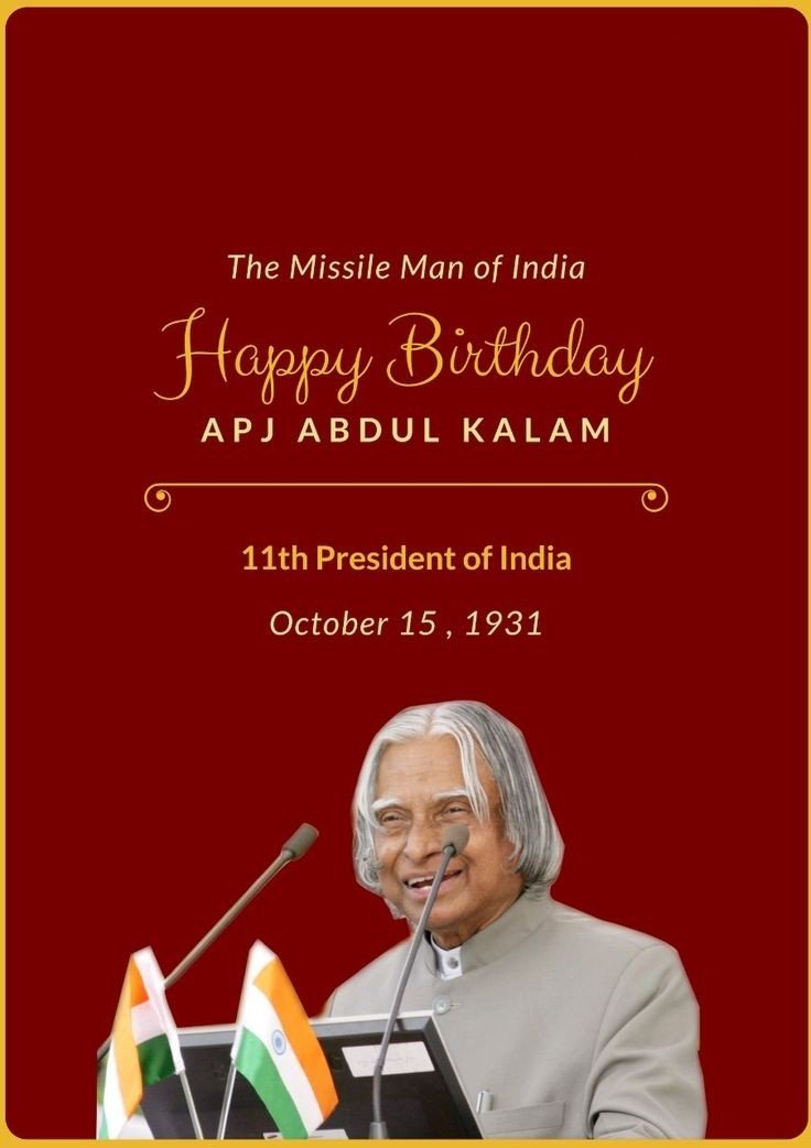 sm6422's tweet photo. World Student Day, 2022
Happy Birthday to the Legend
Dr. A.P.J. Abdul Kalam, in full Avul Pakir Jainulabdeen Abdul Kalam, (born October 15, 1931, Rameswaram, India-died July 27, 2015, Shillong), Indian scientist &amp; politician who played a leading role in the development of 
1/2 https://t.co/Hqcwvbpuy6