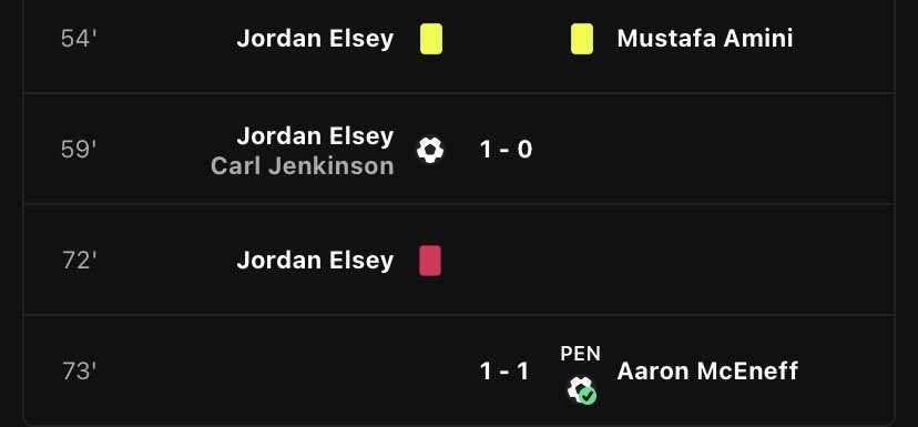 iliquidityi's tweet photo. The Jordan Elsey show #NEWvPER https://t.co/d4ql31bK3O