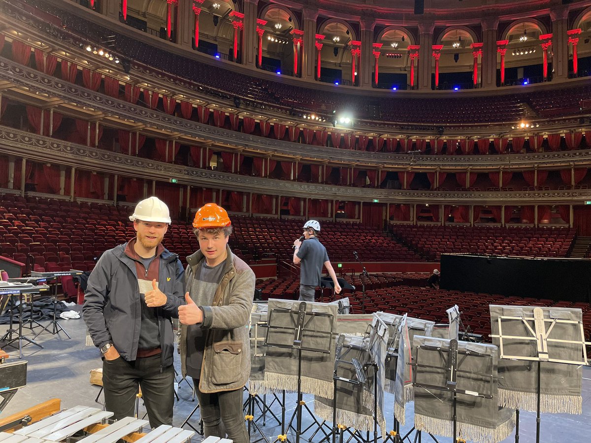 Arrived at the <a href="/RoyalAlbertHall/">Royal Albert Hall</a> for Brass Band National Championships Final - <a href="/FelstedSchool/">Felsted School</a> and <a href="/felstedprep/">Felsted Prep School</a> staff both represented as part of <a href="/redbridgebrass/">Redbridge Brass</a>, playing percussion - excited for this one! <a href="/felstedmusic/">Felsted Music</a>