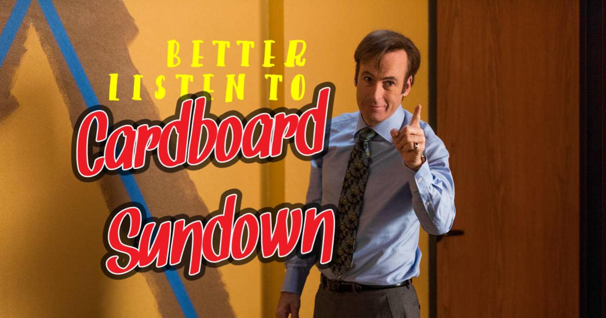 Cardboard Sundown tweet media