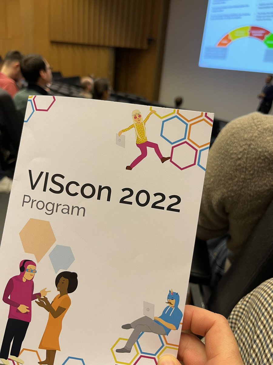 @VISconvention 2022, organized by our students, runs since 9am. It brings together students, research and industry representatives. 24 exciting talks and six workshops, now at @ETH_en HG.