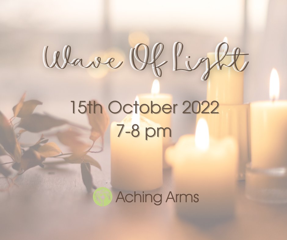 💙💗Baby Loss Awareness Week culminates tonight with the global 'Wave of Light' at 7 pm.

You are invited to join in by lighting a candle and leave it burning for 1 hour. 🕯️

💚
#BLAW #BabyLossAwareness #WaveOfLight
#BabyLossAwarenessWeek #BLAW2022