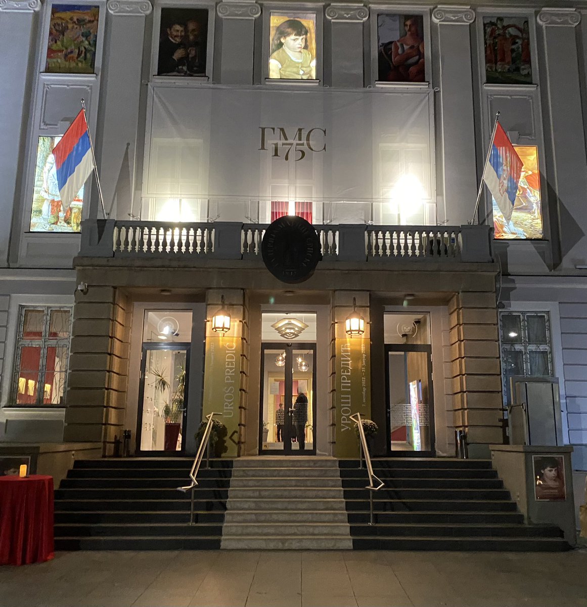 peterbrownBC's tweet image. Accepting a prize on behalf of @rsBritish from Novi Sad’s wonderful Matica Srpska gallery on the occasion of its 175th anniversary. The prize was for long-standing friendship and collaboration.  That’s what we do. @ukinserbia @BritishCouncil @TPalkovljevic @galmaticesrpske