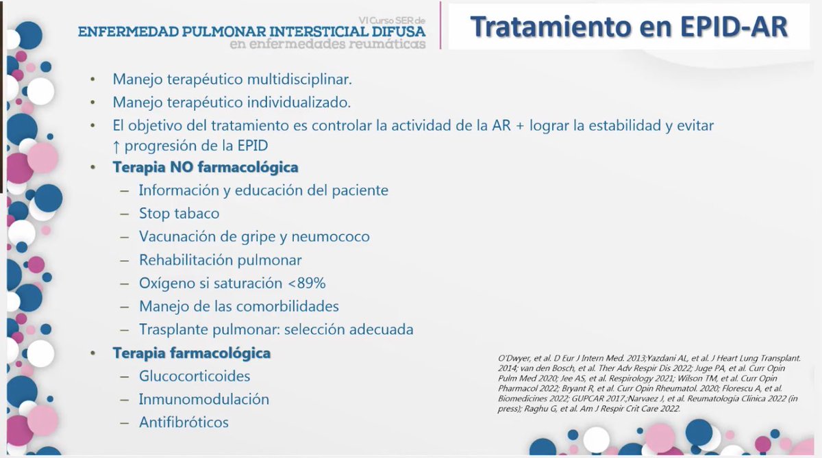 mariaj_morenom's tweet photo. #EPID22 @SMurcianaReuma @SEReumatologia
Dra Abásolo: EPID AR tto 🧵
❇️Educación del paciente es imprescindible
❇️Cuando tratamos? Valorar factores pronósticos ⬇️ . La Dra nos deja un esquema⬇️
❇️GCT: no EECC. Dosis?⬇️ https://t.co/ktSVHPn0m7