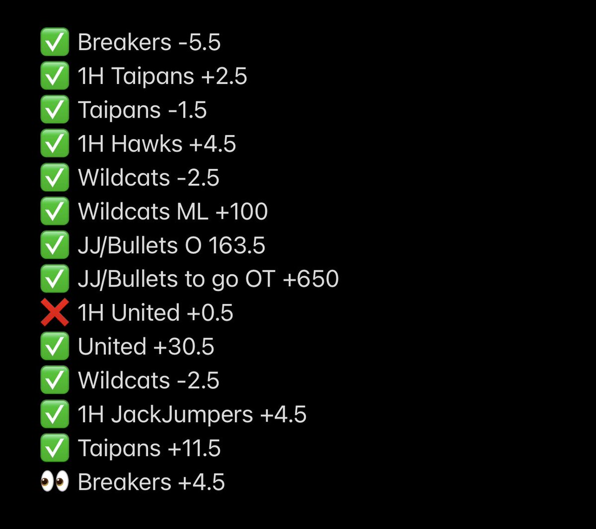 ScottyBetz's tweet photo. LAST 13 #NBL23 PLAYS
#NBLLocksmith π
#BetWithScotty π― https://t.co/3WQqfHh8xS