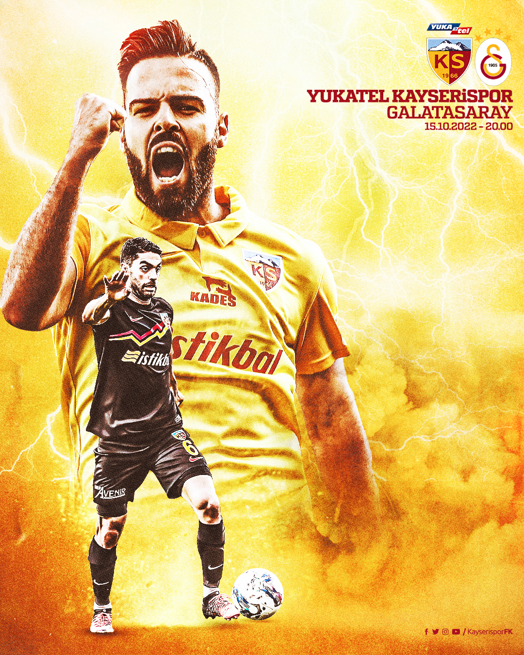 Kayserispor Galatasaray Maç Görseli