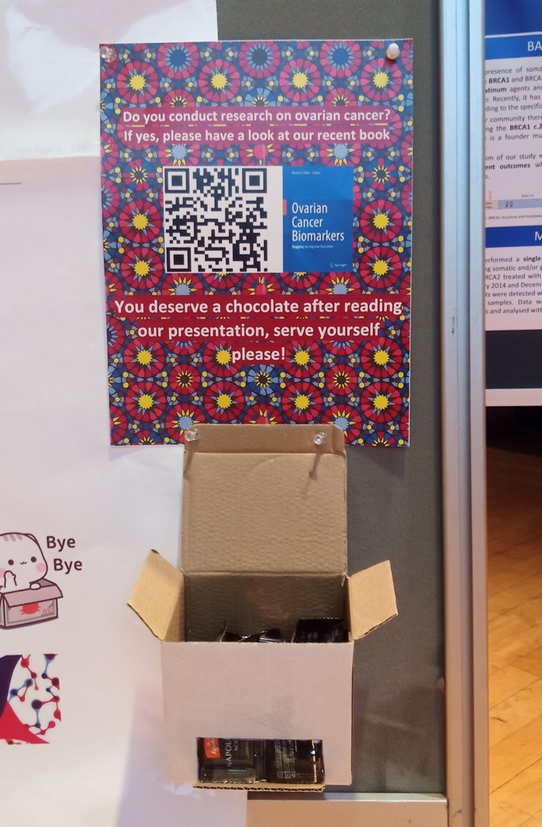 elbairikhalid19's tweet photo. Are you at ESMO MAP 2022 in Amsterdam? 
Please, come to discuss our research work at midday and have a chocolate 
#MAP22 #ESMO @myESMO https://t.co/xK15ceg22l