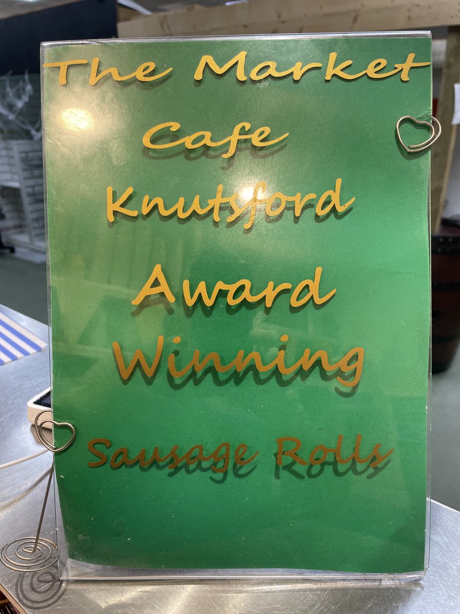 Good morning everyone from market cafe knutsford