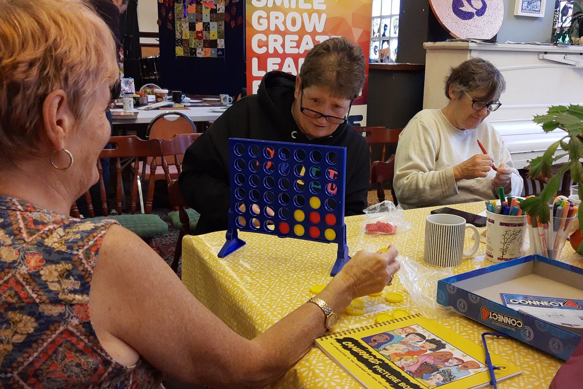A very tense game of Connect4 underway earlier this week in Blackburn 😬 Connect4 has to be one of our favourite games. What game would you like to bring to a public living room?