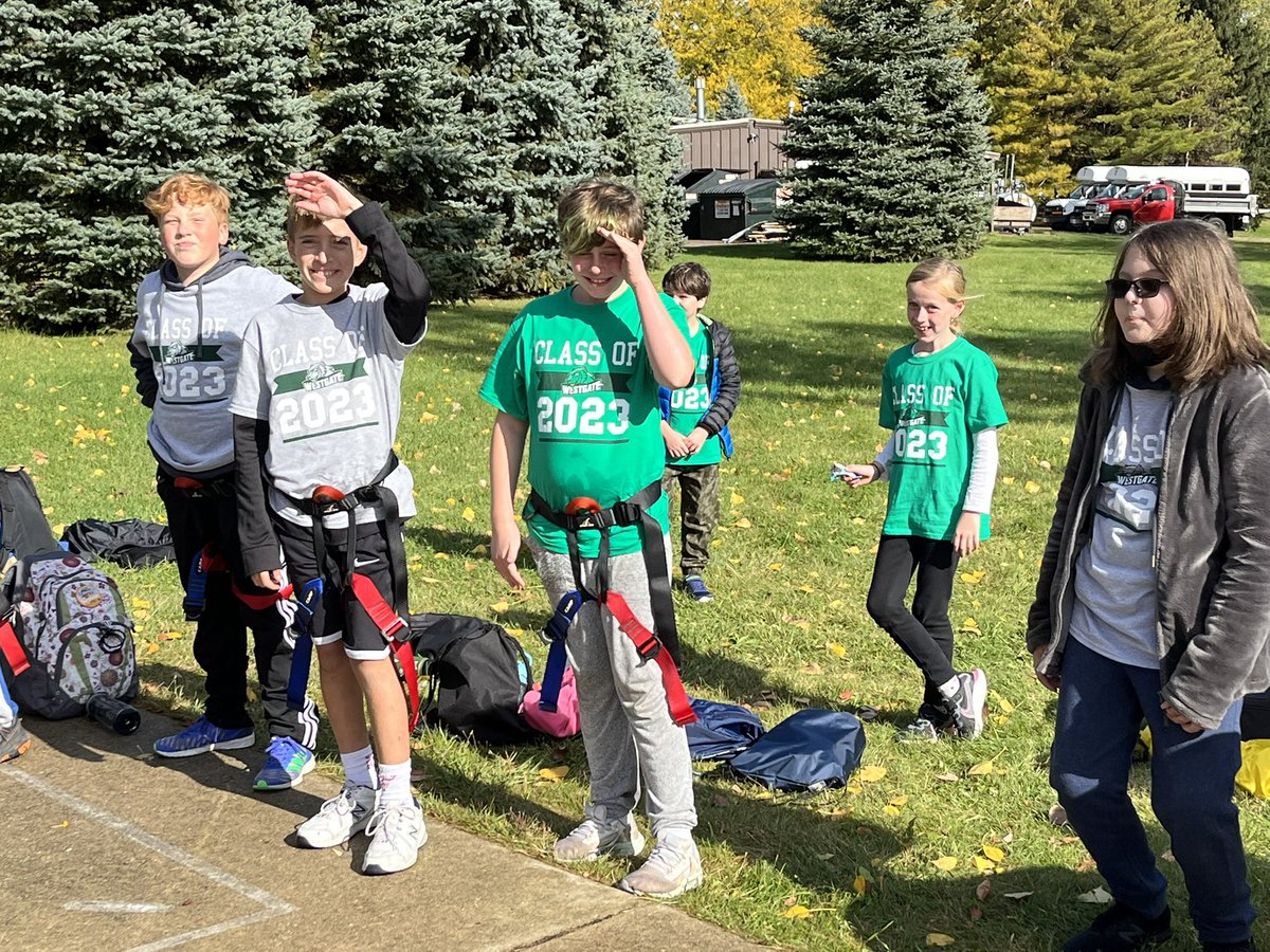 Rain didn’t stop this crew! So much fun at Camp Duncan. #WGLeads <a href="/AHSD25Westgate/">Westgate Elementary</a>