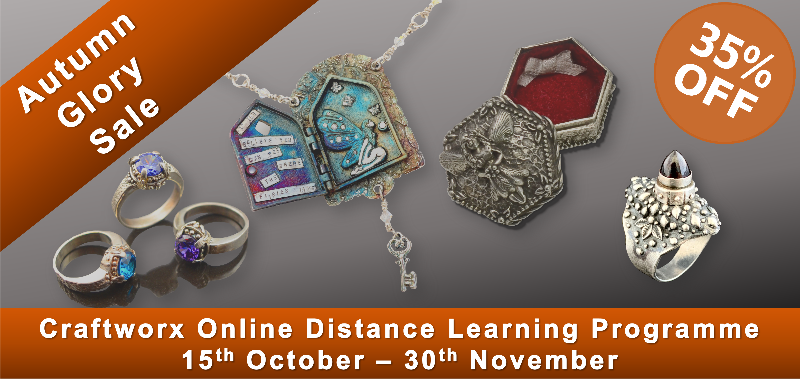 Silverliverbird's tweet image. Up to 35% off our online courses in our Autumn Glory Sale - #silverclay #onlinelearning mailchi.mp/craftworx/up-t…