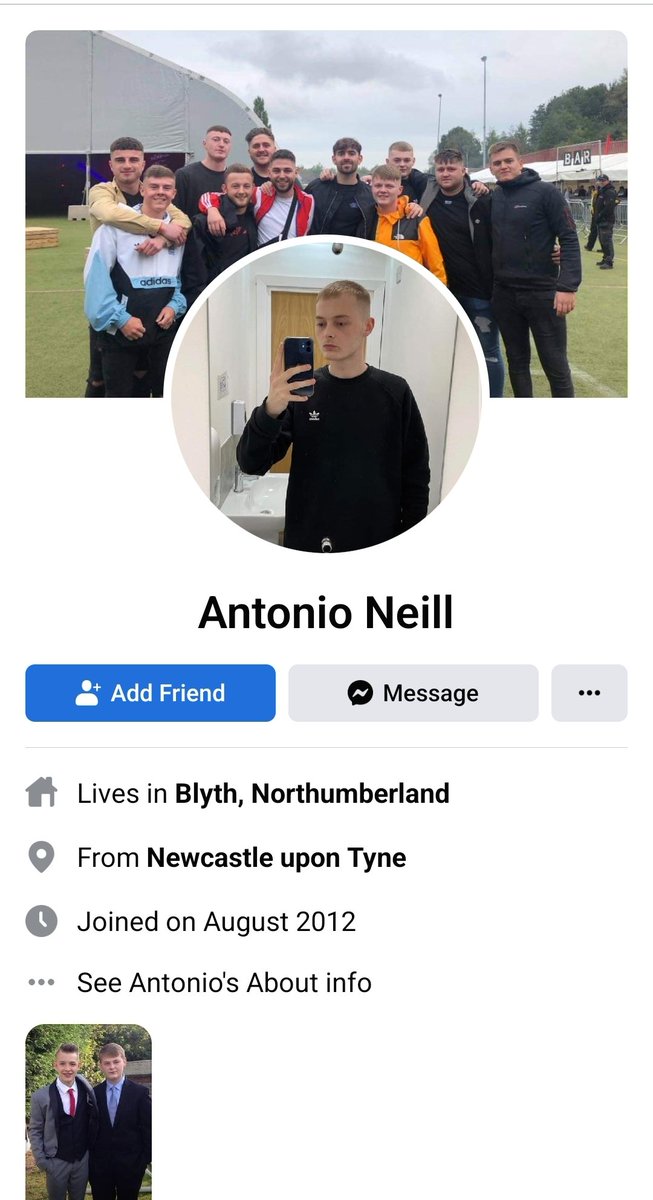 JJBergkamp10's tweet image. Lives in blyth, shouldn't be hard for the police to find him