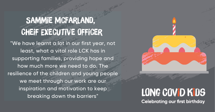 'With great pride, we can see that we have helped piece together a vital part of the Long Covid puzzle that aligns with the progressive work of our partners' Sammie McFarland CEO bit.ly/3ev3Npk #LongCovidKids #LongCovid #Community