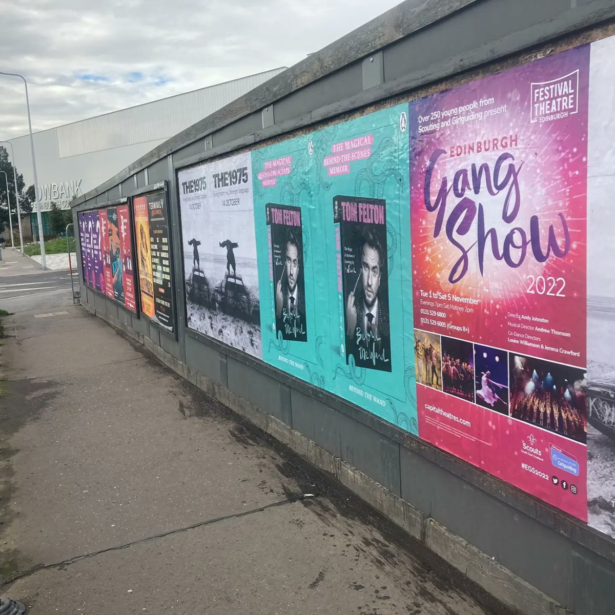 Edin_Gang_Show's tweet photo. Happy Saturday!

If you are heading into Edinburgh today see if you can spot some of our big posters! 

Take a pic, tag us and keep telling everybody about the return of the Edinburgh Gang Show!

#EGS2022 https://t.co/f9cklPeCBX