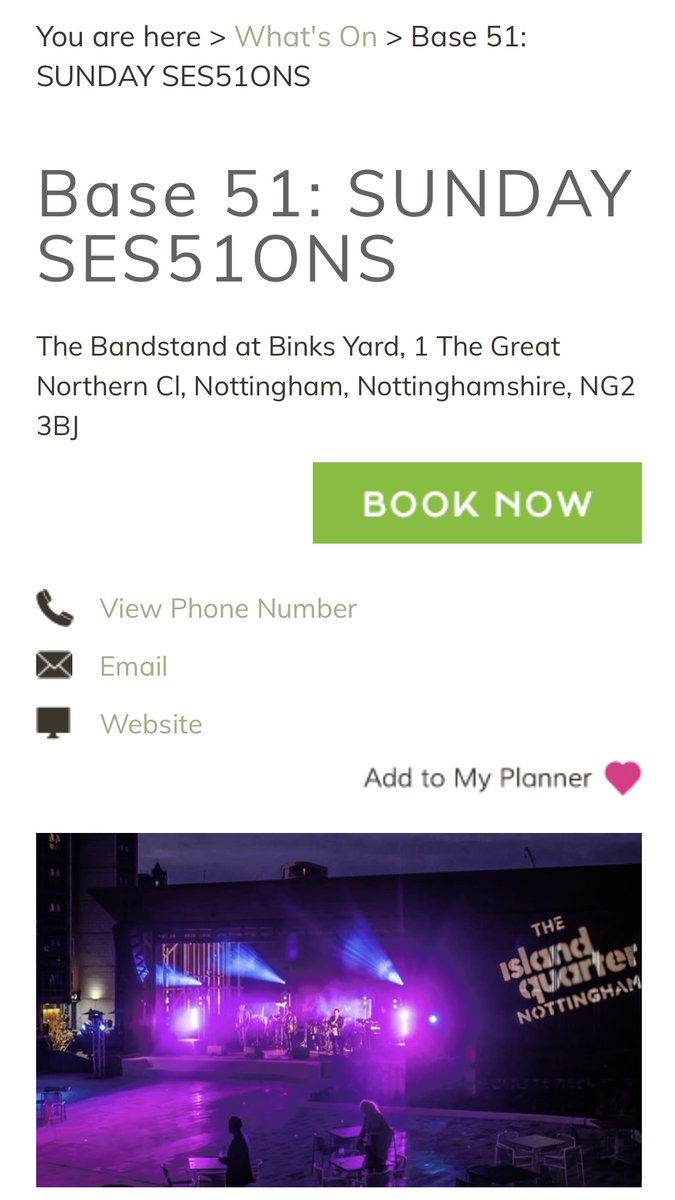 base51's tweet photo. Did you spot us on @VisitNotts highlights?

Get your tickets to SUNDAY SES51ONS now! Just over 3 weeks to go until our young performers take the stage 🎤🎼
Food vans, market stalls, drinks.

All profits support our charity. 

https://t.co/lvidZDadLK

#nottingham #whatsonnotts https://t.co/eqk5TAYt3x