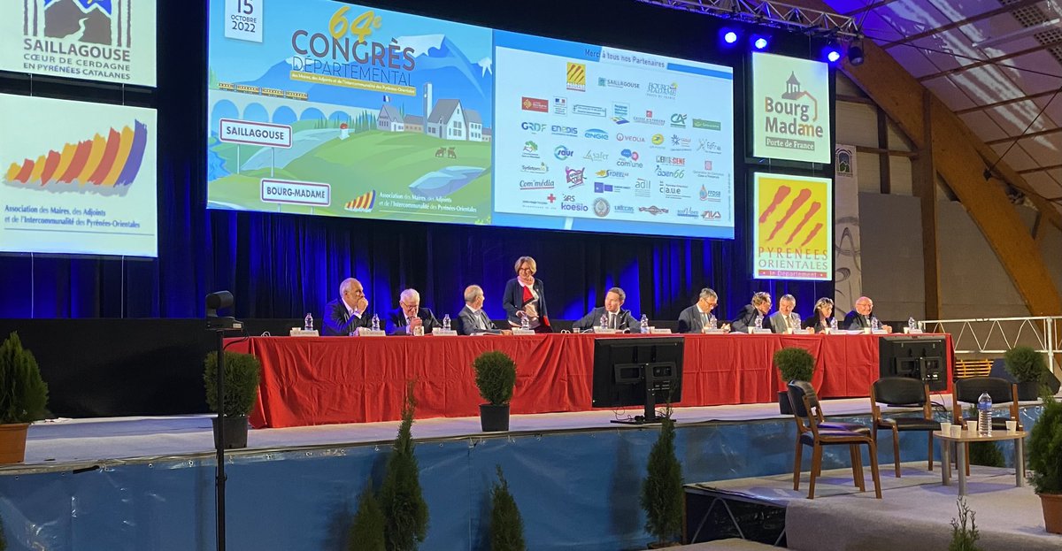 toujours une grande fierté pour ⁦<a href="/ENGIEgroup/">ENGIE</a>⁩ d’être partenaire d’AMF66 pour son 64e Congrès à #Saillagouse accueilli par Georges Armengol président Edmond Jorda et ⁦<a href="/HMalherbe66/">Hermeline Malherbe</a>⁩ ⁦<a href="/leDepartement66/">Département des Pyrénées-Orientales</a>⁩ ⁦<a href="/pina_serge/">Serge Pina</a>⁩ ⁦<a href="/Fred34MILAN/">MILAN Frédéric</a>⁩ ⁦<a href="/ENGIEGreen/">ENGIE Green</a>⁩