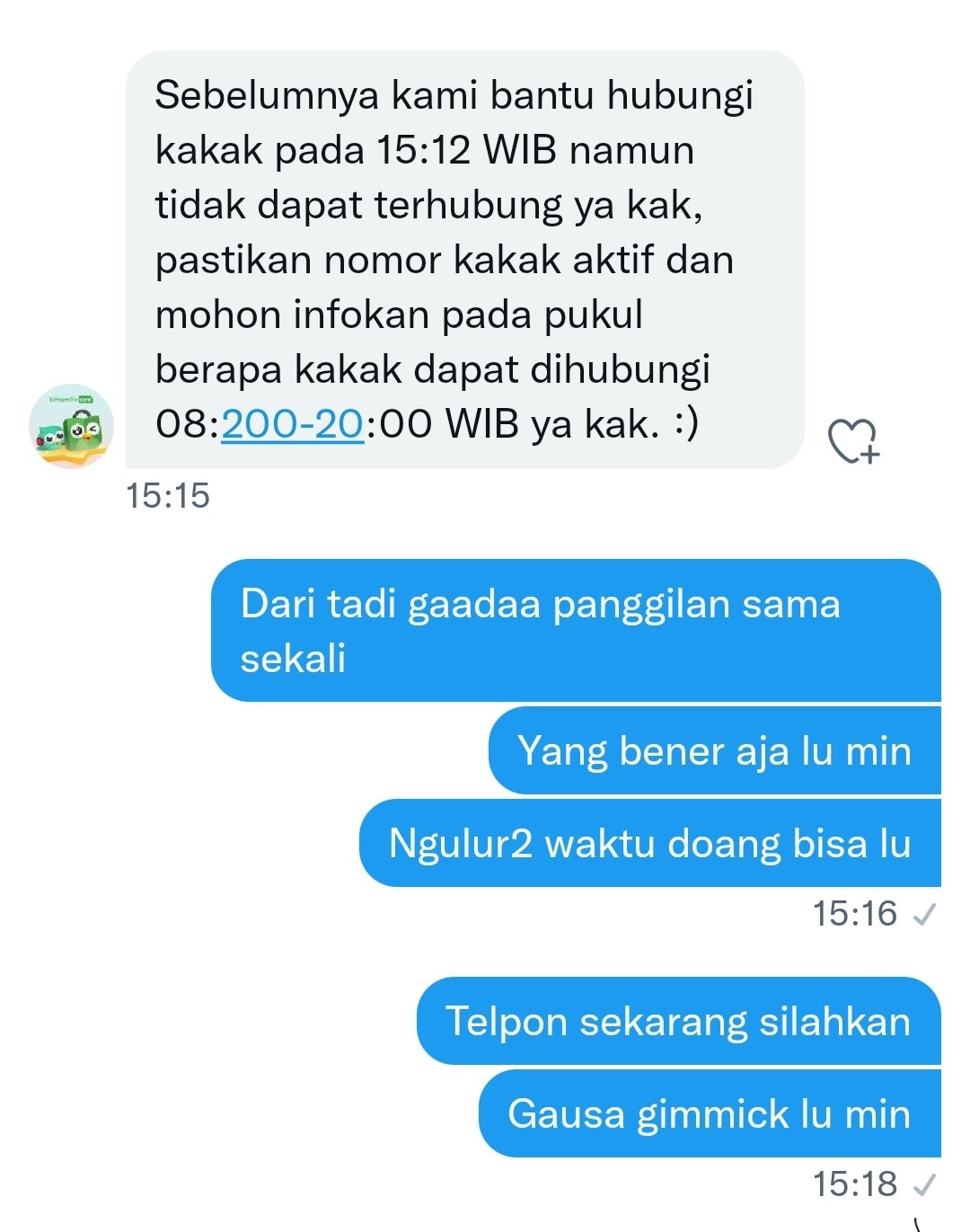 Tangkapan layar Twitter