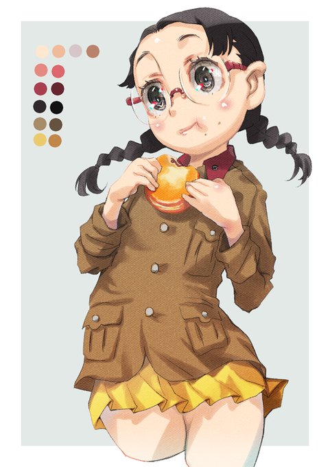 大判焼きと福田。 