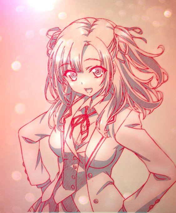 अतीत चित्र रिटच।
過去絵レタッチ。 