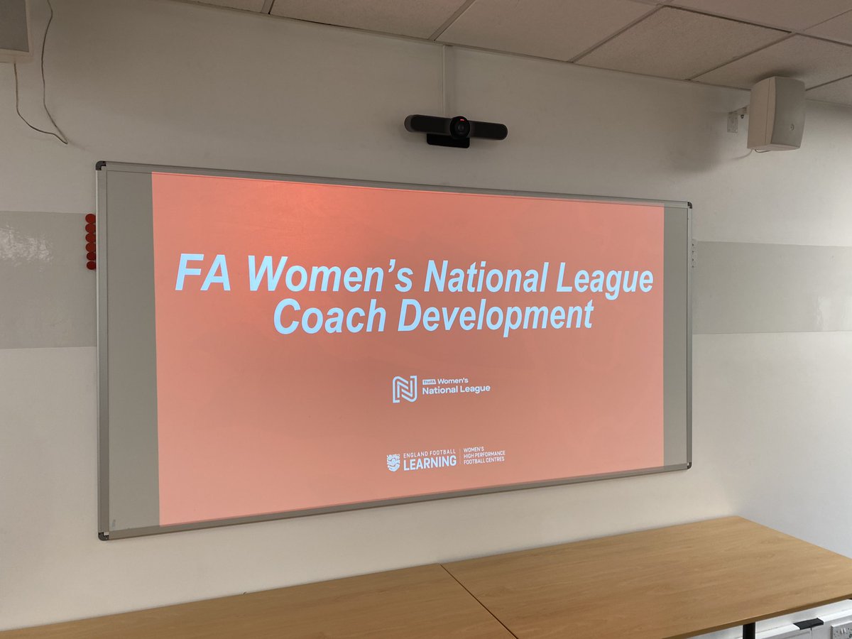swales_mark's tweet photo. Prep done, room ready! Time for two days with @FAWNL managers and coaches! #FAWNLCPD https://t.co/QkZR42Y5JA