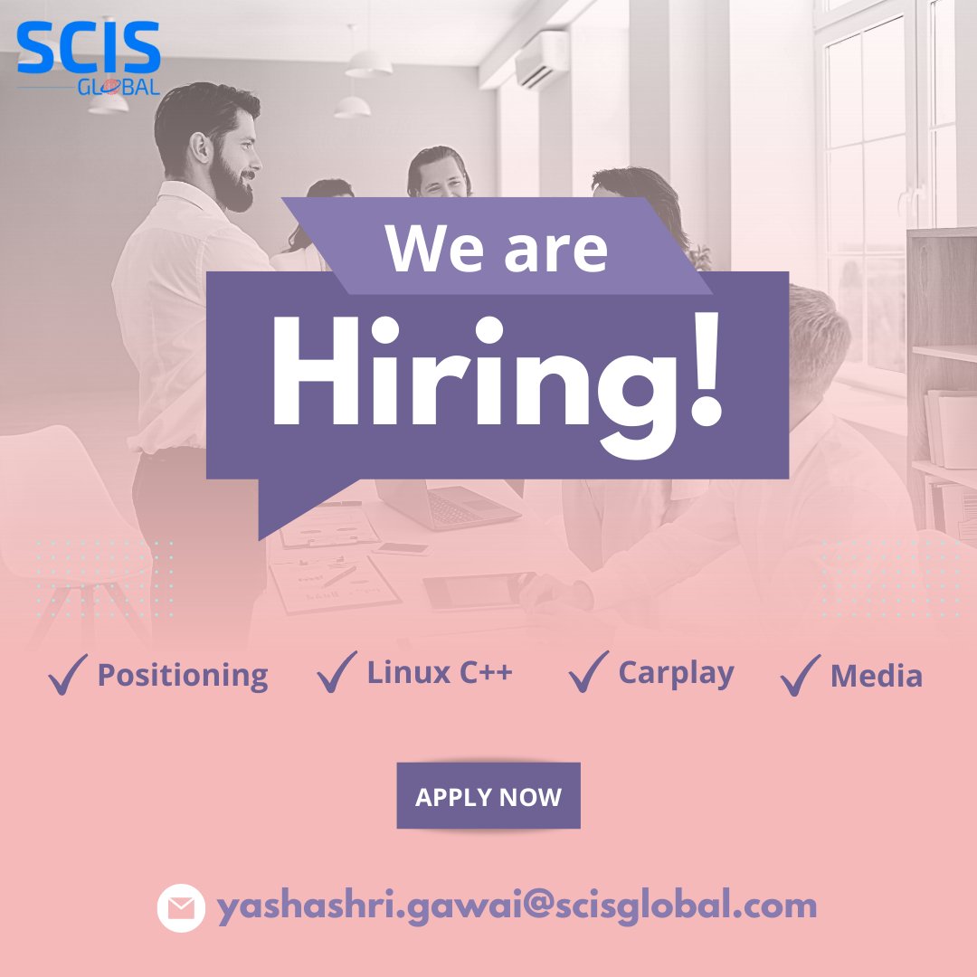 soulfoundorg's tweet photo. We are Hiring....

Open Positions :
Positioning
Linux C++
Carplay
Media

#job #Jobs #javascript #Python #Hiring #ITJobs  #Java #JOBALERT #Developer #Hiring #JobSearch #Engineering #engineers #Engineer #UI #Cloud #embedded #Automation #SoftwareEngineer #Planning https://t.co/orOLyzitoO