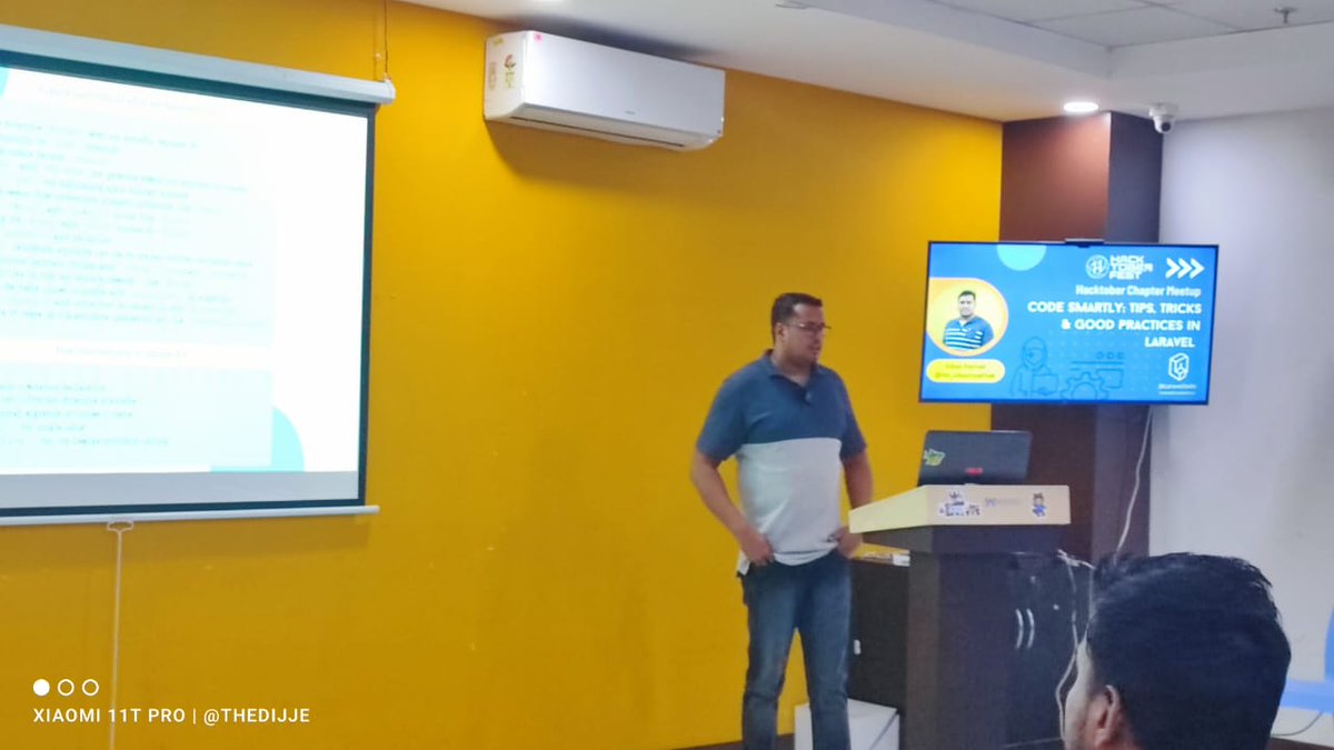 LaravelDelhi's tweet image. A wonderful sessionby @mr_vikashpathak 

#laravelIN