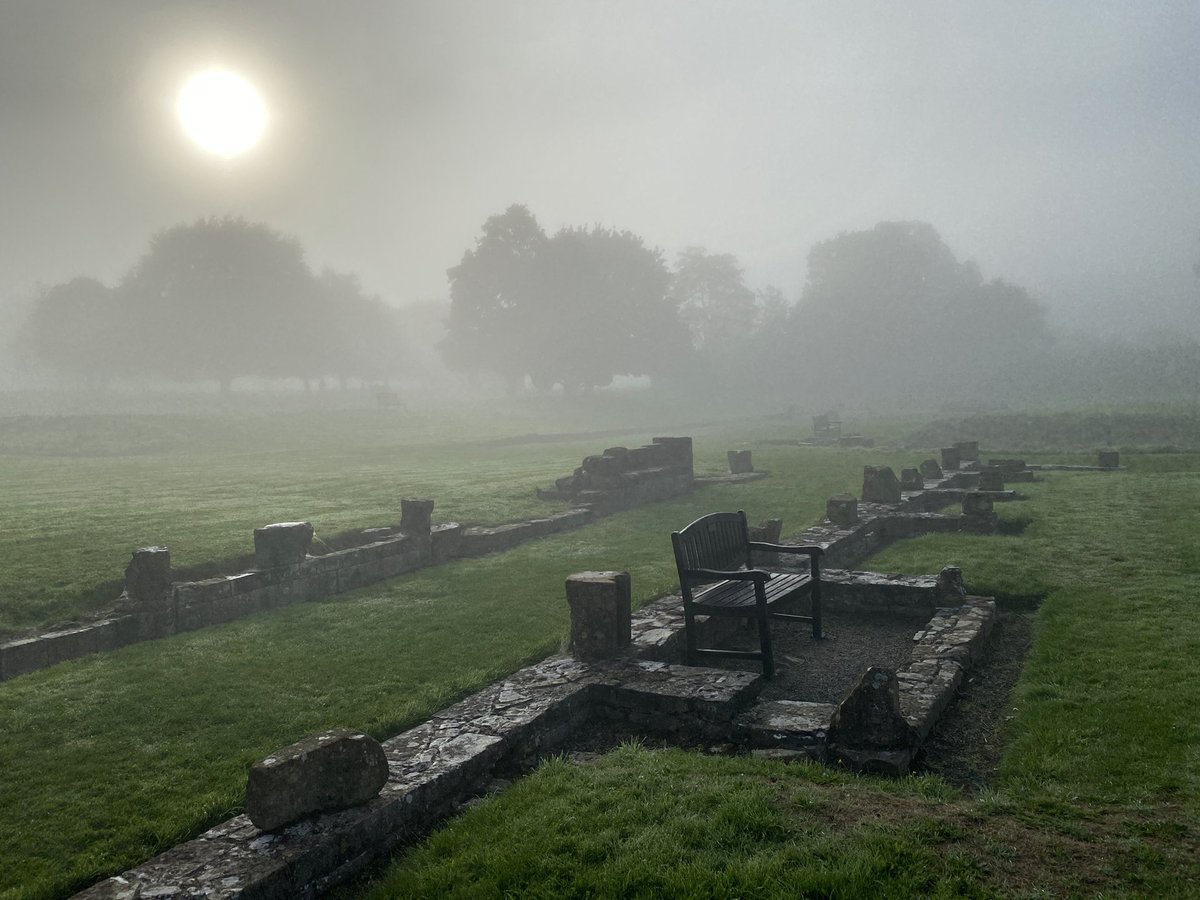 GlastonburyAbbe's tweet photo. Happy Saturday! We're open 10am-5pm this weekend. Last entry is 4.15pm.
Another shot from Thursday's misty morning📷
#SaturdayStroll #Outdoors #History #Heritage #VisitSomerset #Weekend #WeekendVibes #Mist #Fog #MistsOfAvalon https://t.co/dI3azcoiaO