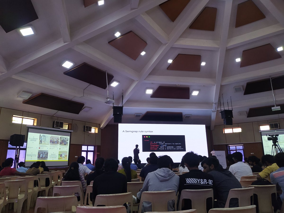 samjohn_offl's tweet photo. Code security #gdgcoimbatore #devfestcbe #devfestindia22 https://t.co/VxRZuv7vDM