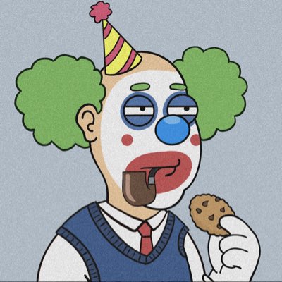 Allexbnb's tweet photo. Day 45 of Clowns PFP Flex Challenge. New 🤡 pfp everyday. How’s my 🤡s fam today? Have a great weekend every1 #NewProfilePic 
@LifesAJoke_NFT @AudioMaticNFTs @shroomed247
@NftDiscoMan @moonrocketnfts
 #NewClownEveryday #ClownsPFPchallenge #PFP #NFTCommunity #NFTs 🤡 https://t.co/YQsjdUJ9qA
